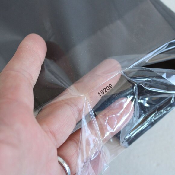 Vintage 1990s 2000s Pantyhose, New NOS, Hanes Barely Black, Size A-B, Silk Refle - Picture 8 of 10